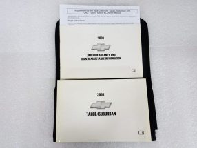 2008 Chevrolet Tahoe, Suburban Owner's Manual Set