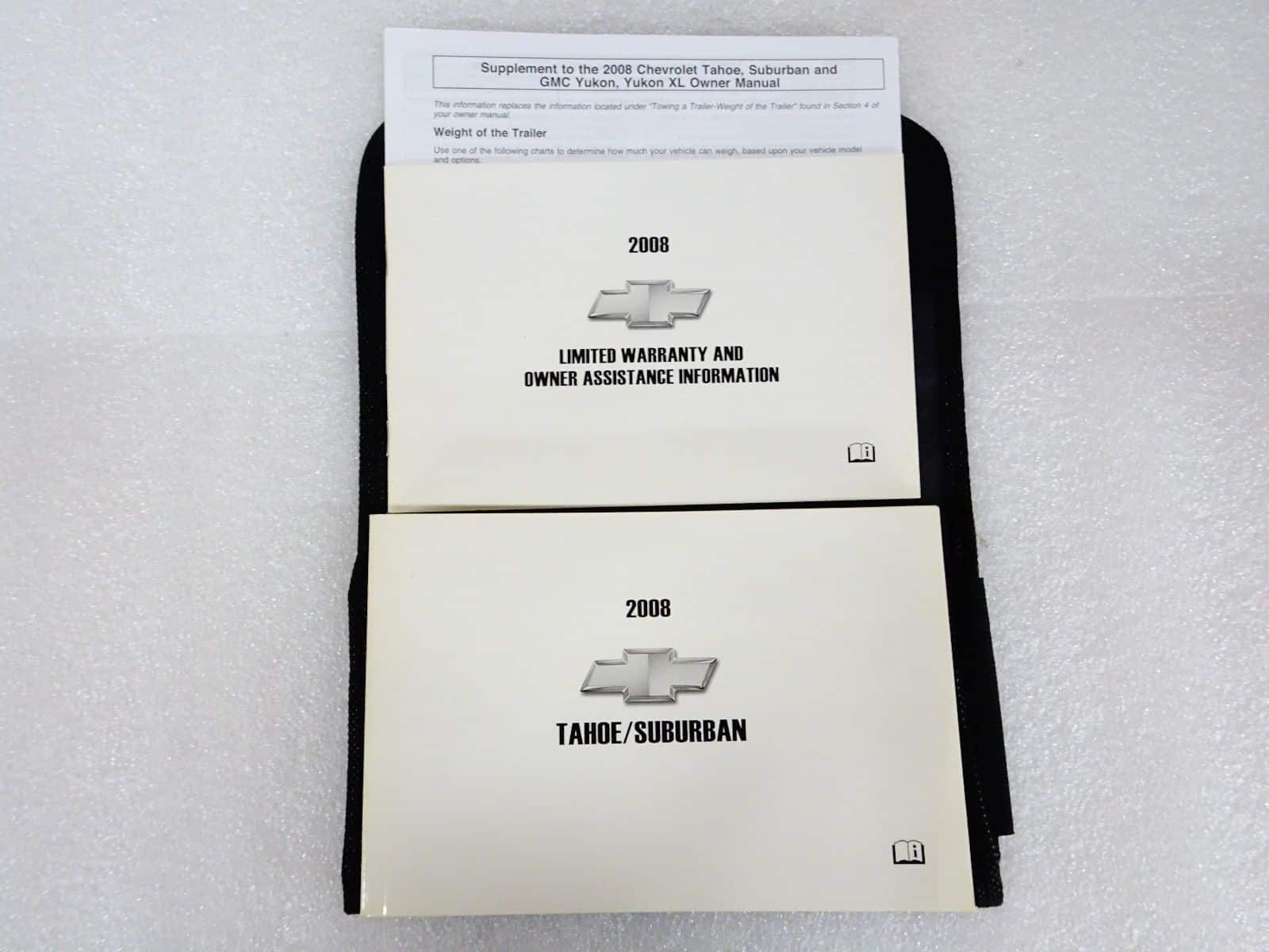 2008 TAHOE Q4 OWNERS MANUAL PDF visual data 4