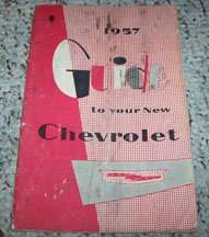 1957 Chevrolet 210 Owner's Manual