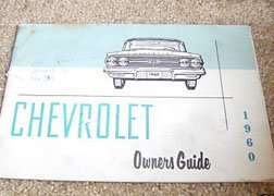 1960 Chevrolet Bel Air Owner's Manual