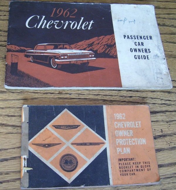1962 Chevrolet Bel Air Owner's Manual Set
