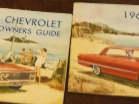 1963 Chevrolet Impala Owner's Manual Set