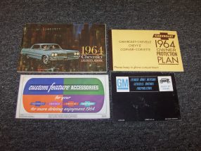 1964 Chevrolet Impala Owner's Manual Set