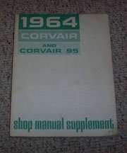 1964 Chevrolet Corvair & Corvair 95 Service Manual Supplement