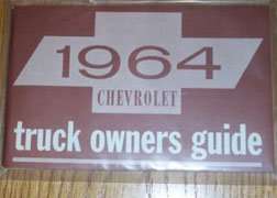 1964 Chevrolet Truck Owner's Manual