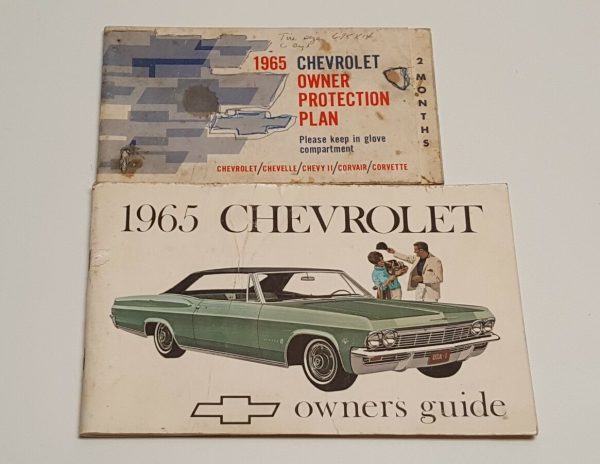 1965 Chevrolet Impala Owner's Manual Set