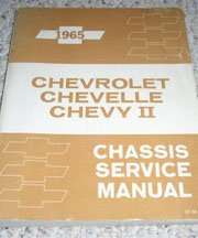 1965 Chevrolet El Camino Chassis Service Manual