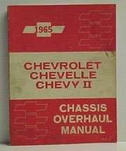 1965 Chevrolet Impala Overhaul Service Manual