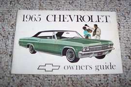1965 Chevrolet Impala Owner's Manual
