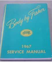 1967 Chevrolet Malibu Fisher Body Service Manual