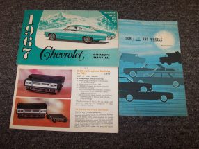 1967 Chevrolet Caprice Owner's Manual Set