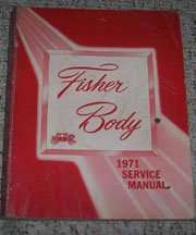 1971 Chevrolet Bel Air Fisher Body Service Manual