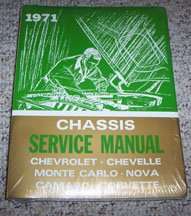 1971 Chevrolet Monte Carlo Chassis Service Manual