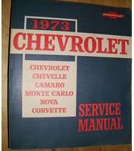 1973 Chevrolet Caprice Service Manual