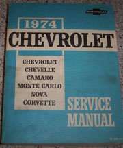 1974 Chevrolet Bel Air Service Manual