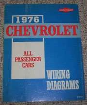 1976 Chevrolet El Camino Wiring Diagrams Manual