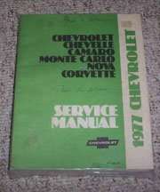 1977 Chevrolet Monte Carlo Service Manual
