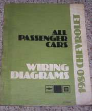 1980 Chevrolet Impala Wiring Diagrams Manual