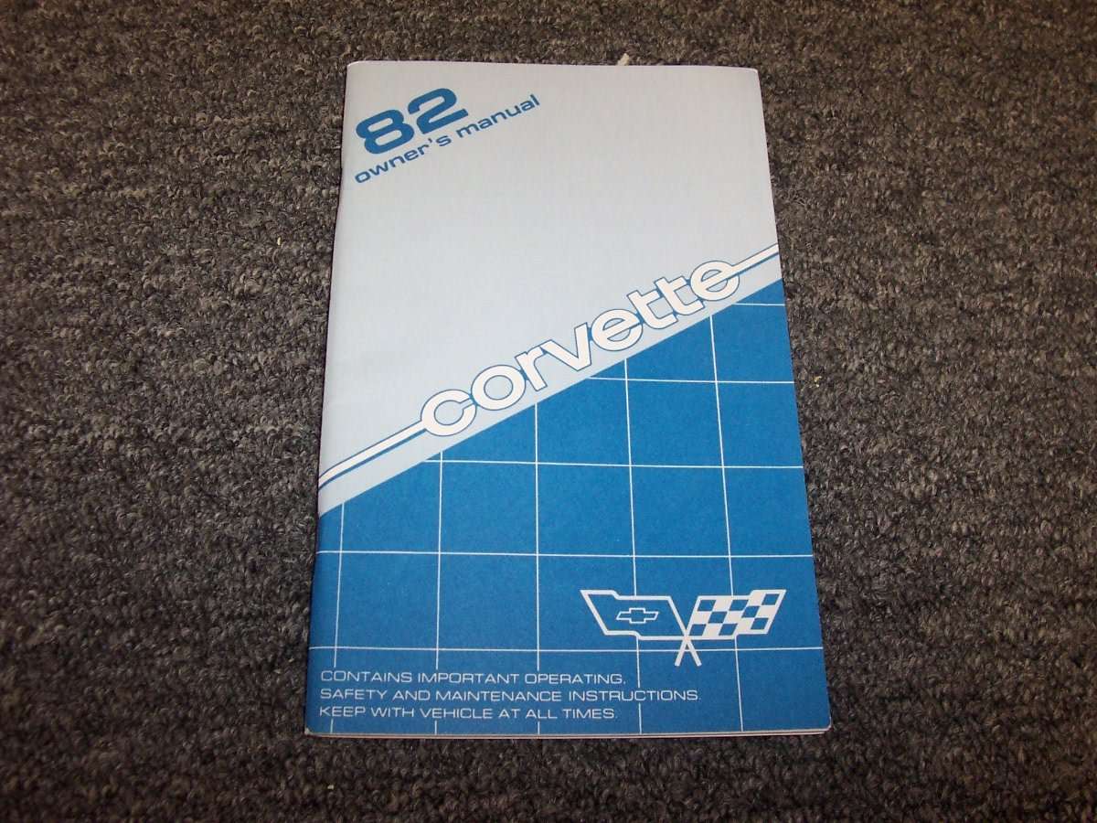 1982 Chevrolet Corvette Assembly Manual – Rebuild Guide With Illustrations By Bishko
