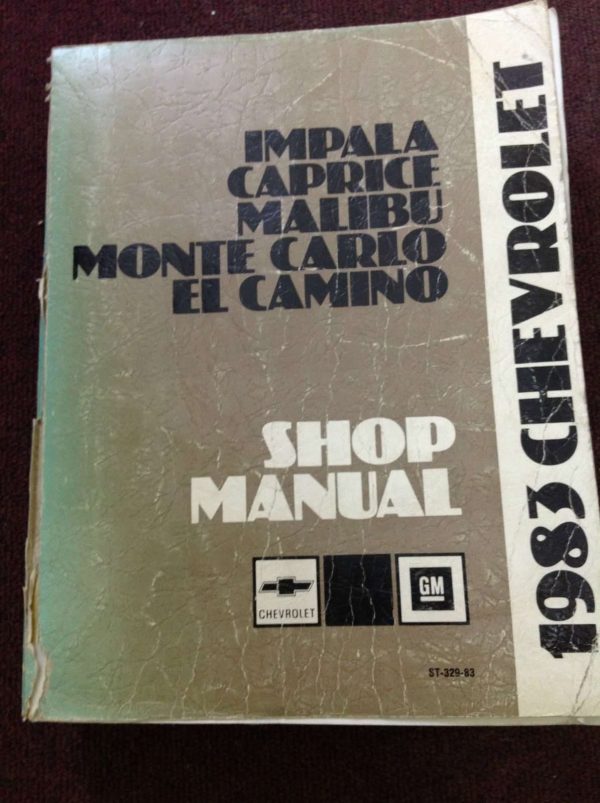 1983 Chevrolet Malibu Service Manual