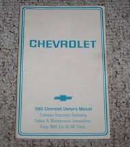 1983 Chevrolet Impala, Caprice Owner's Manual