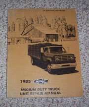 1983 Chevrolet Kodiak Medium Duty Truck Unit Repair Manual