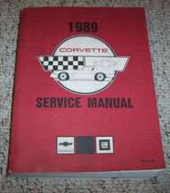 1989 Chevrolet Corvette Shop Service Repair Manual