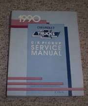 1990 Chevrolet CK Pickup Truck Original Owner's Manual - Chevy Silverado Scottsdale 454SS - View #2