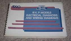 1990 Chevrolet R/V Truck Large Format Electrical Diagnosis & Wiring Diagrams Manual