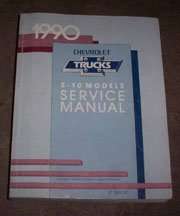 1990 Chevrolet S-10 & S-10 Blazer Service Manual