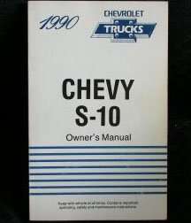 1990 Chevrolet S-10 Owner's Manual