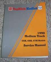 1990 Chevrolet Kodiak Medium Duty Truck Service Manual