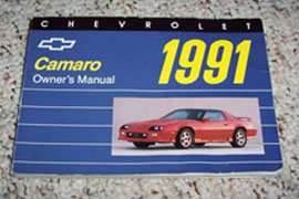 1991 Chevrolet Camaro Owner's Manual