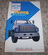 1991 Chevrolet Kodiak Medium Duty Truck Owner's Manual