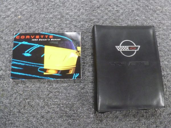 1992 Chevrolet Corvette Owner's Manual Set