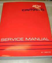 1993 Chevrolet Camaro Service Manual