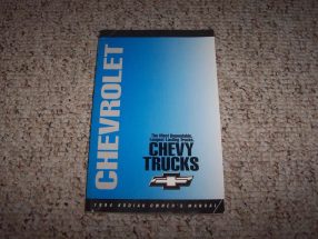1994 Chevrolet Kodiak Medium Duty Truck Owner's Manual