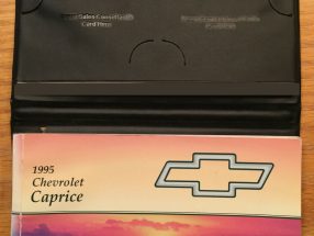 1995 Chevrolet Caprice Owner's Manual Set