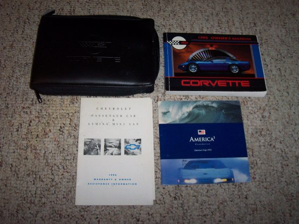 1995 Chevrolet Corvette Owner's Manual Set