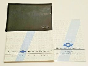 1996 Chevrolet Caprice Owner's Manual Set