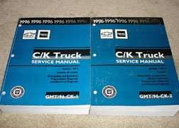1996 Chevrolet C/K Pickup Truck, Tahoe & Suburban Service Manual