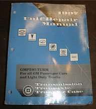1997 Chevrolet Corvette Transmission, Transaxle & Tranfer Case Unit Repair Manual