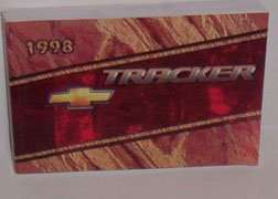 1998 Chevrolet Tracker Owner's Manual