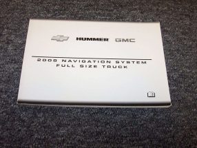 2008 Chevrolet Tahoe Navigation System Owner's Manual