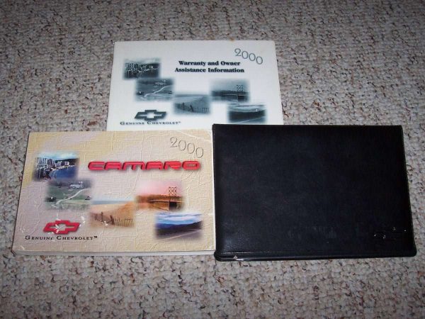 2000 Chevrolet Camaro Owner's Manual Set