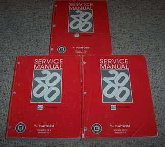 2000 Chevrolet Corvette Service Manual