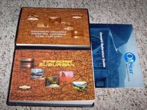 2000 Chevrolet Tahoe, Suburban Owner's Manual Set