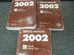 2002 Chevrolet Impala & Monte Carlo Service Manual