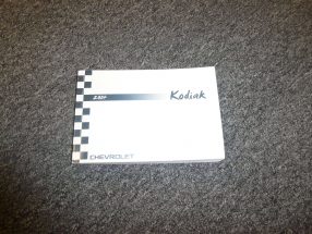 2004 Chevrolet Kodiak Medium Duty Truck Owner's Manual