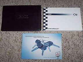2004 Chevrolet S-10 Owner's Manual Set